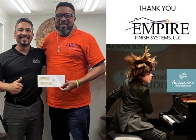 Thanks to Empire Finish Systems for supporting our Hispanic Heritage Celebration