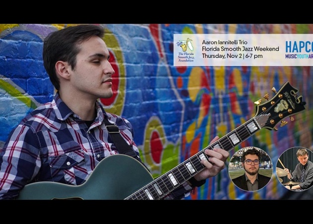 Aaron Iannitelli Trio performance at the Florida Smooth Jazz Weekend