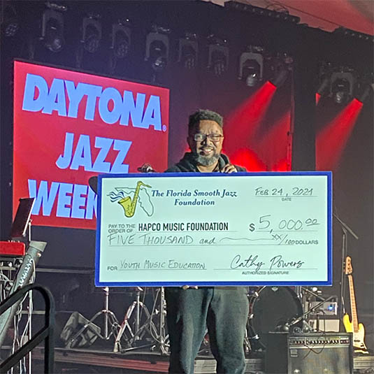 donation from the Florida Smooth Jazz Foundation