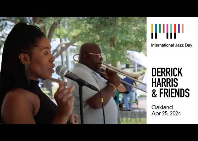 Derrick Harris & Friends performance at International Jazz Day 2024