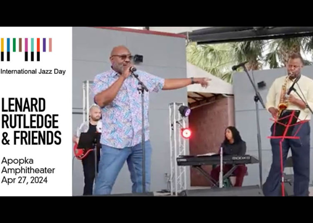 Lenard Rutledge & Friends Performance at Apopka Saturday Sounds Series