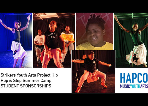 Strikers Youth Arts Project Hip Hop & Step Summer Camp Sponsorship