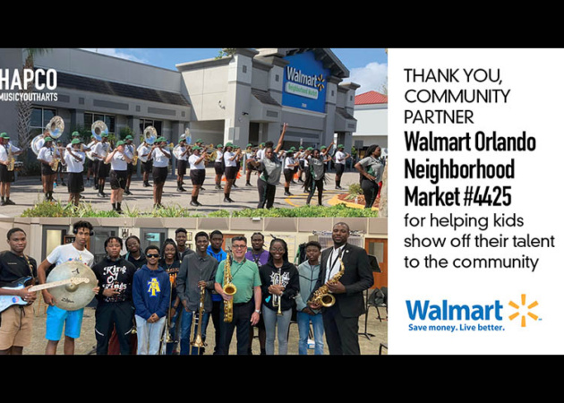Grant Received from Walmart Supercenter #4425