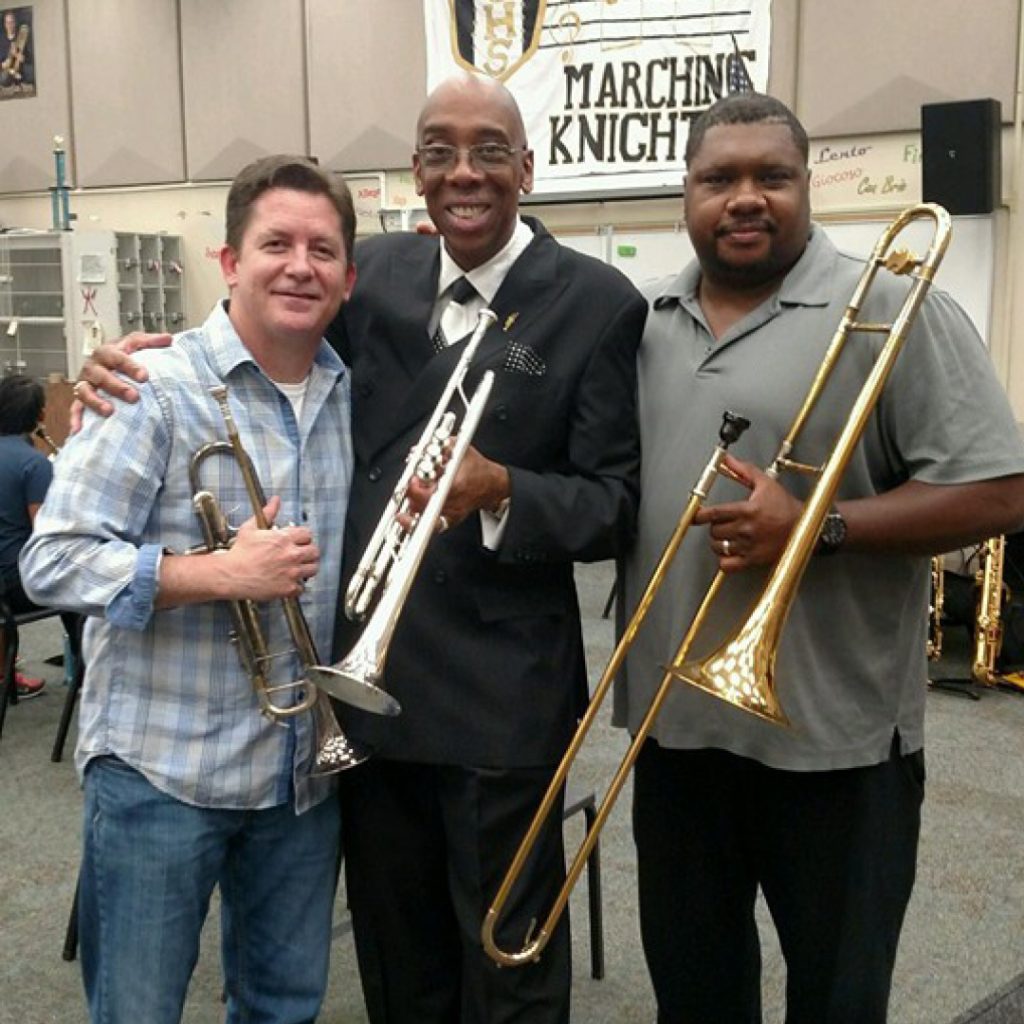 Dr. Otto Gomez facilitating a music clinic