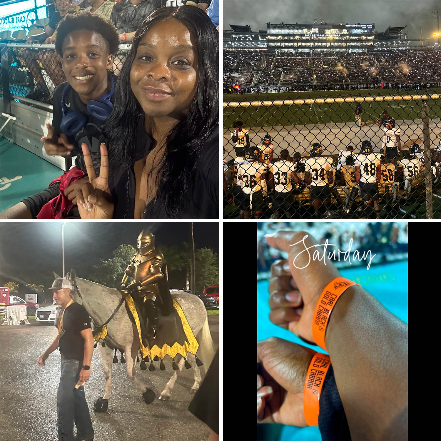 Waste Pro donated seats to the UCF Knights game to HAPCO