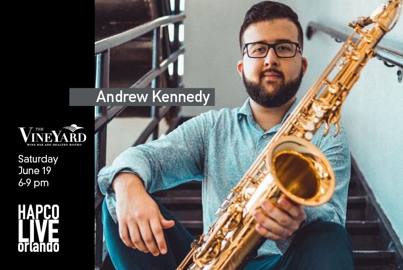 HAPCO Live featuring Saxophonist Andrew Kennedy