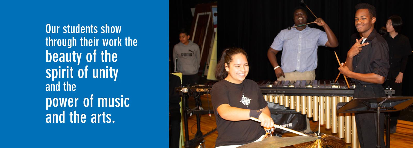 students at HAPCO music clinic