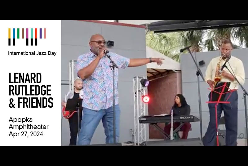 Lenard Rutledge & Friends Performance at Apopka Saturday Sounds Series