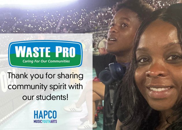 Waste Pro donated seats to the UCF Knights game to HAPCO
