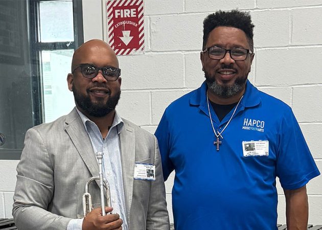 Schelvin Robinson Trumpet Master Class at Godby High School