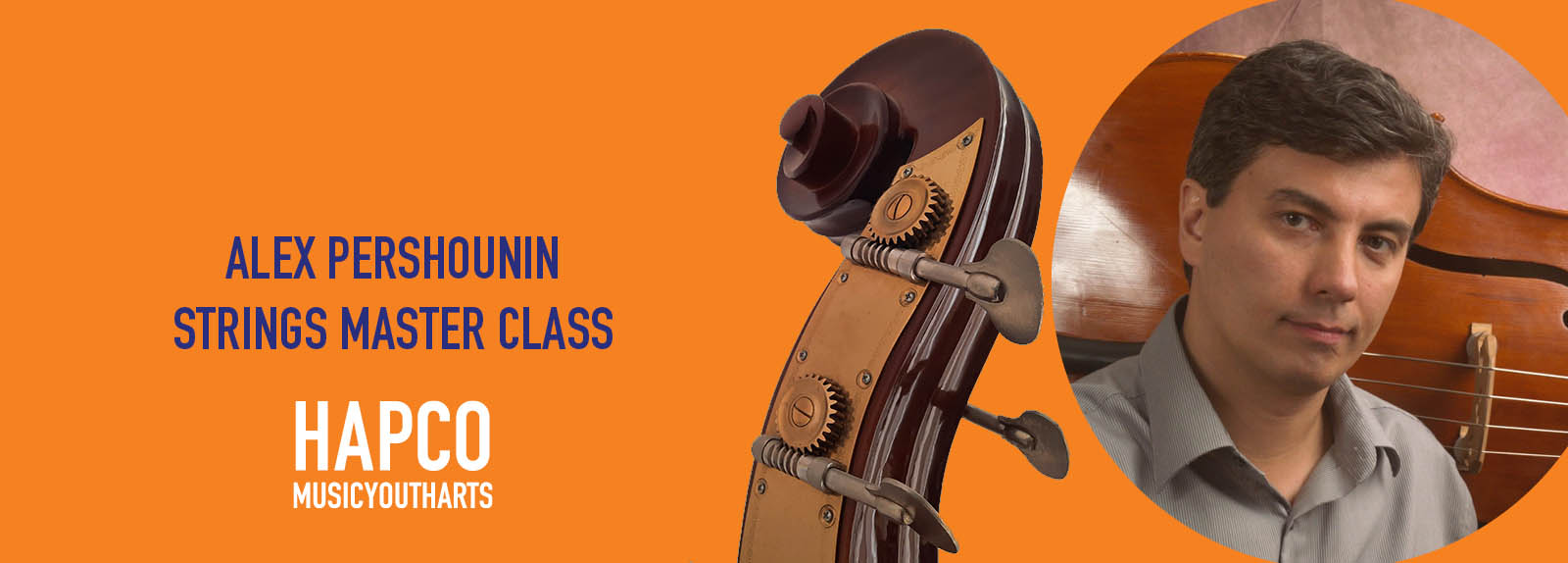 Alex Pershounin Strings Master Class banner