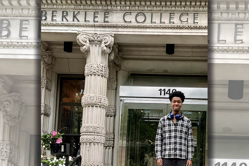 HAPCO Scholarship Support: Jayden Improving His Bass Skills at Berklee This Summer